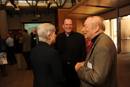 Canon Law professors with Father O'Connell
